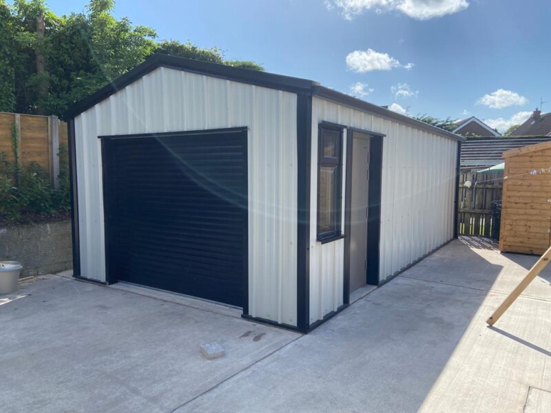 Domestic Steel Garages (Steel Clad Buildings) Abtech Steel Buildings