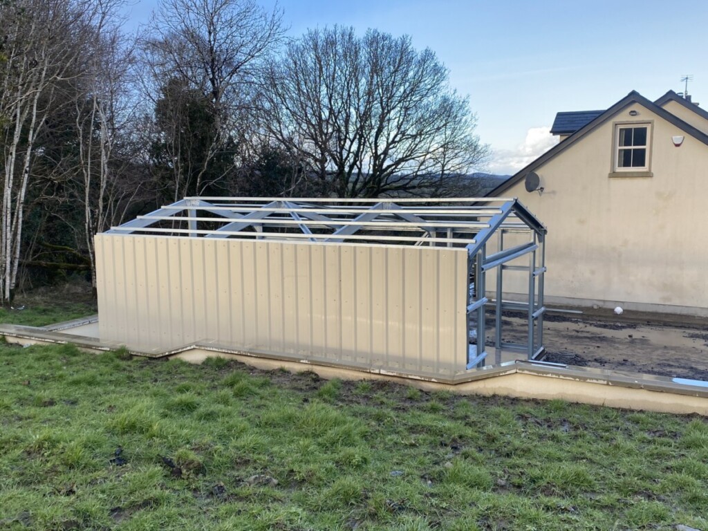 Domestic Steel Garages (Steel Clad Buildings) Abtech Steel Buildings