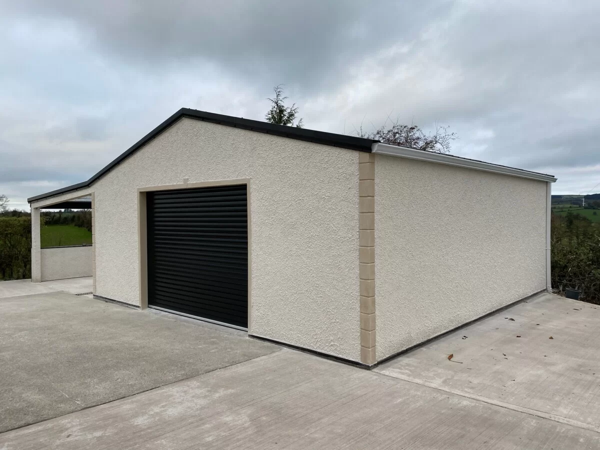 Rendered Garage